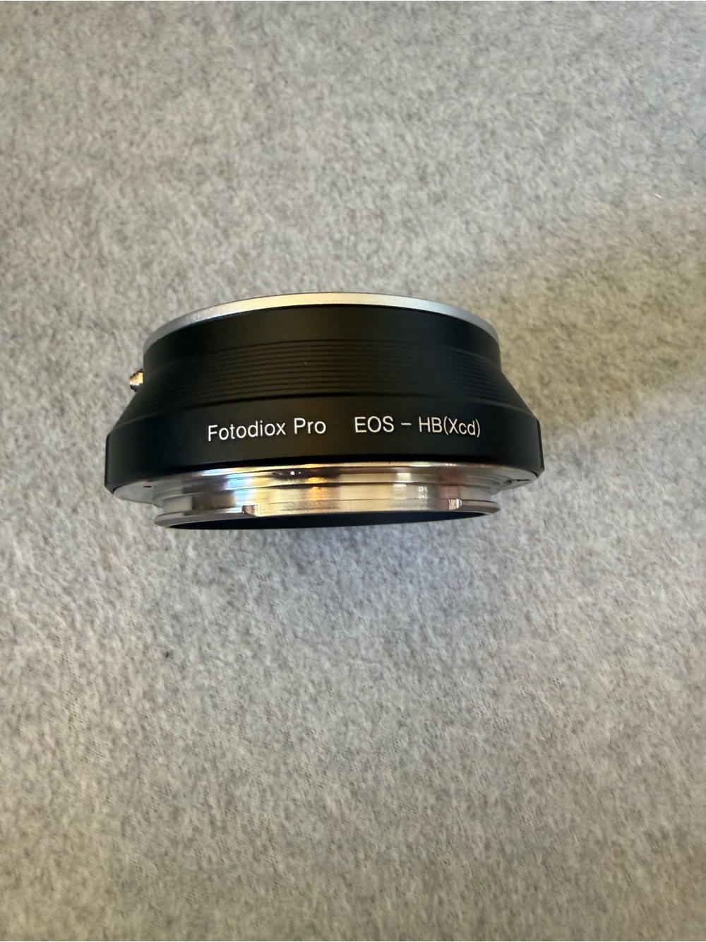EOS-HB(Xcd) Black Lens Mount Adapter